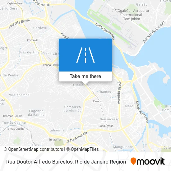 Rua Doutor Alfredo Barcelos map