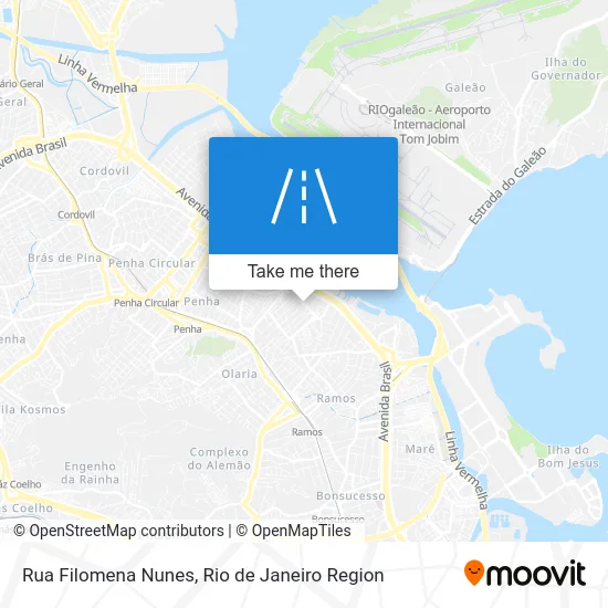 Rua Filomena Nunes map
