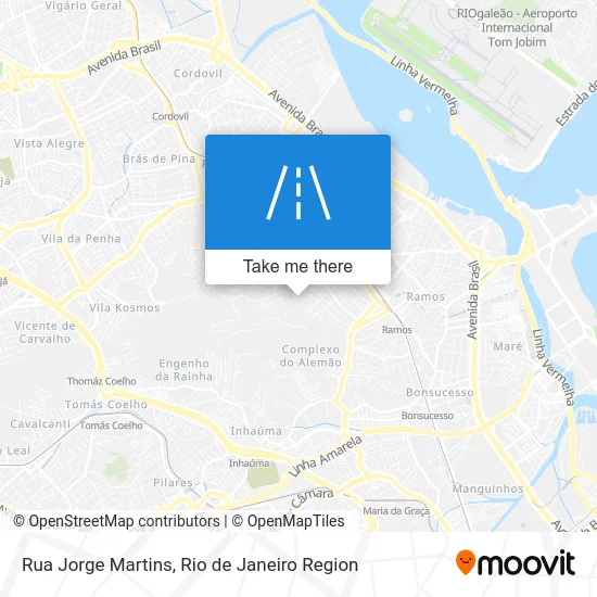 Rua Jorge Martins map