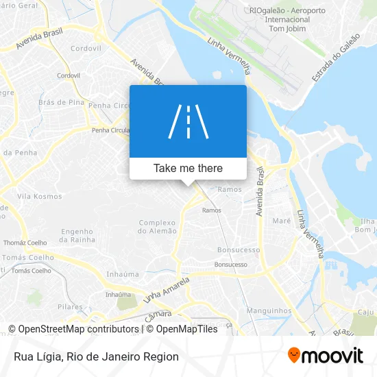 Rua Lígia map