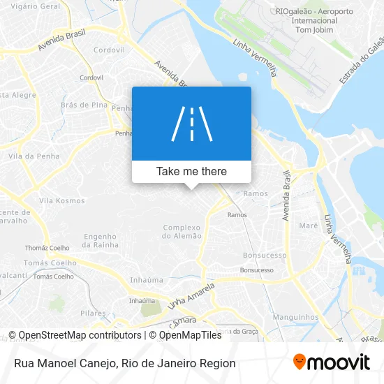 Rua Manoel Canejo map