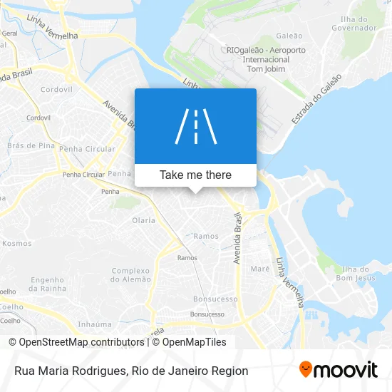 Rua Maria Rodrigues map