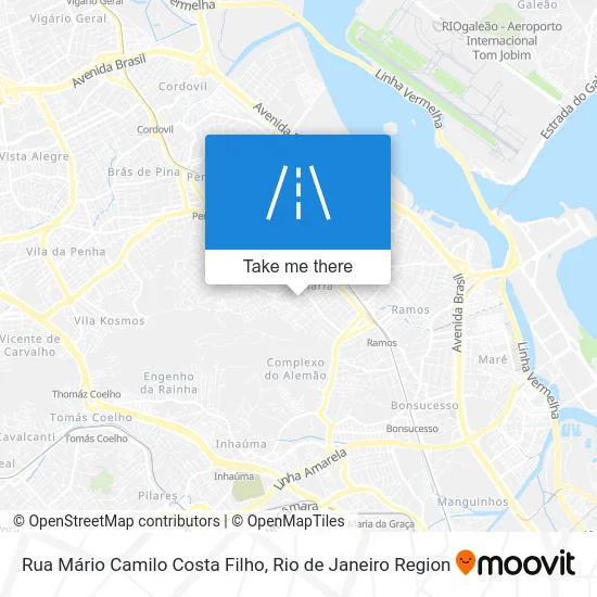 Rua Mário Camilo Costa Filho map
