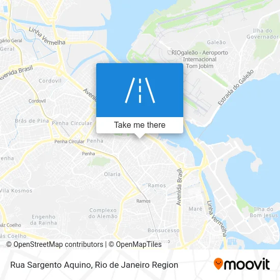 Rua Sargento Aquino map