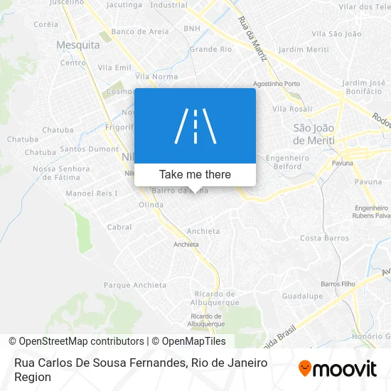 Rua Carlos De Sousa Fernandes map