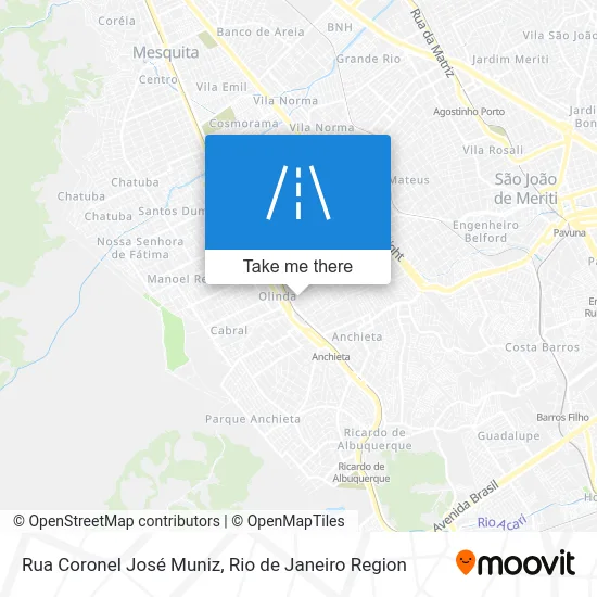 Rua Coronel José Muniz map