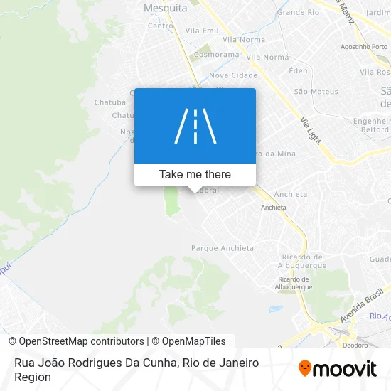 Rua João Rodrigues Da Cunha map