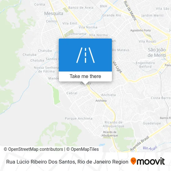 Rua Lúcio Ribeiro Dos Santos map