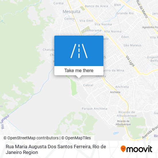 Rua Maria Augusta Dos Santos Ferreira map