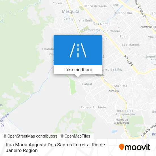 Rua Maria Augusta Dos Santos Ferreira map