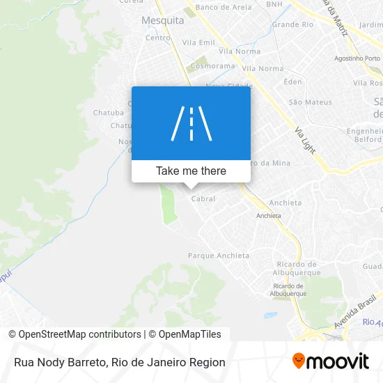 Rua Nody Barreto map
