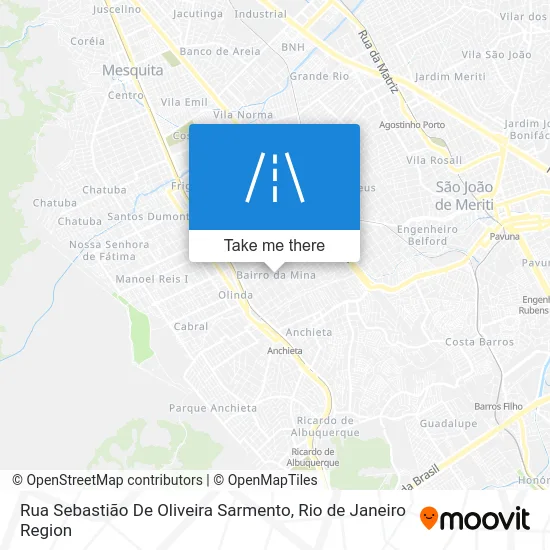 Rua Sebastião De Oliveira Sarmento map