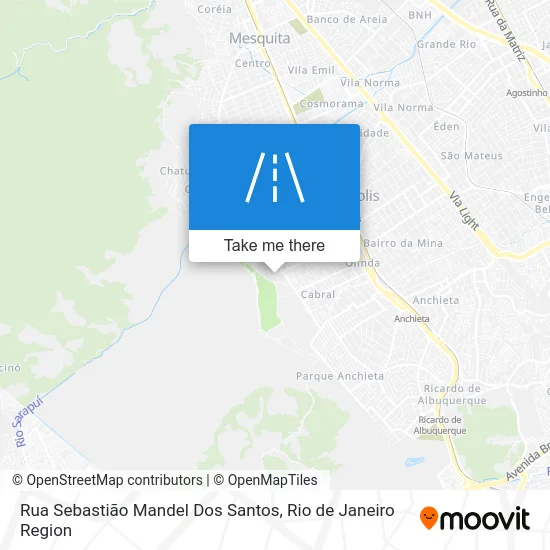 Rua Sebastião Mandel Dos Santos map