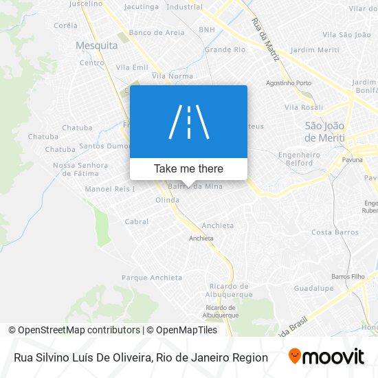 Rua Silvino Luís De Oliveira map