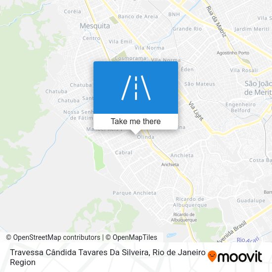 Travessa Cândida Tavares Da Silveira map