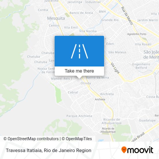 Travessa Itatiaia map
