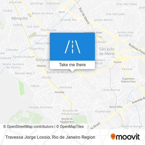 Travessa Jorge Lossio map