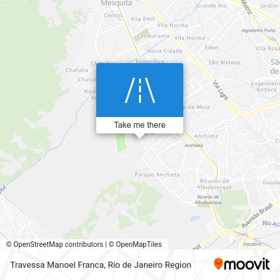 Travessa Manoel Franca map