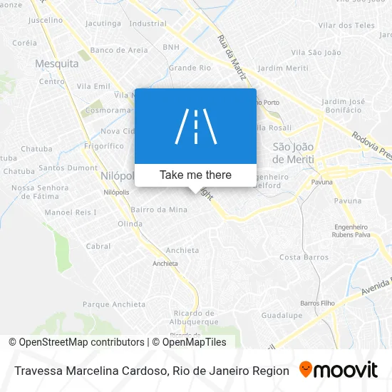 Travessa Marcelina Cardoso map