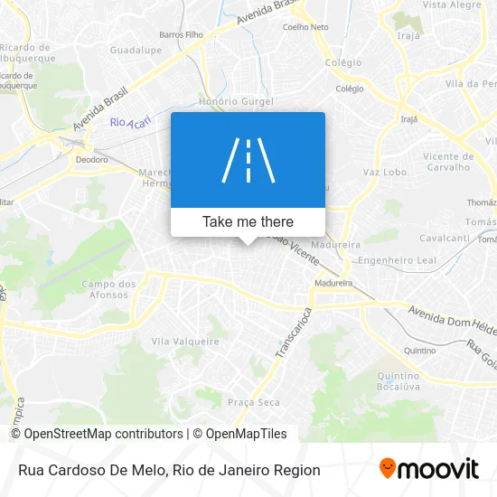 Rua Cardoso De Melo map