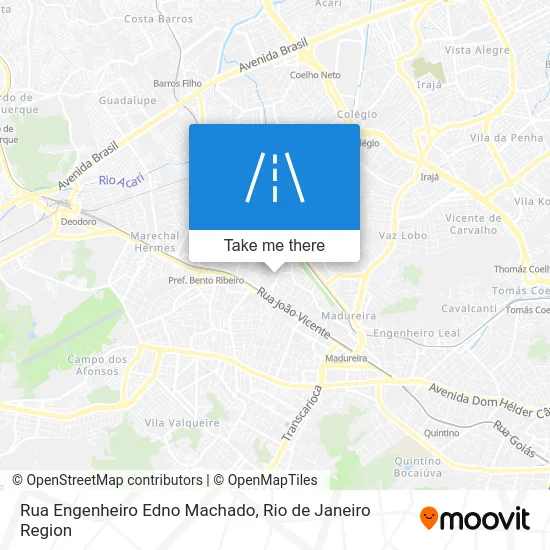 Rua Engenheiro Edno Machado map
