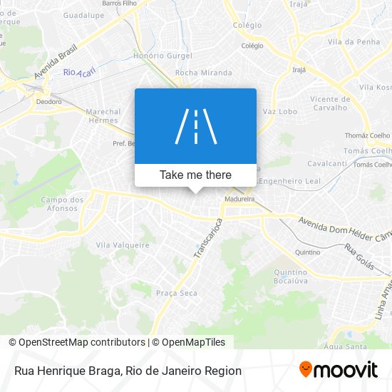 Rua Henrique Braga map