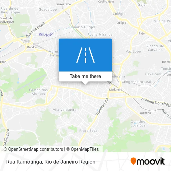 Rua Itamotinga map