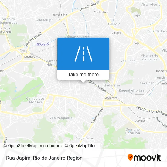 Rua Japim map