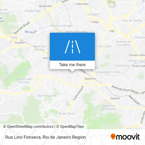 Rua Lino Fonseca map