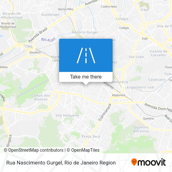 Rua Nascimento Gurgel map