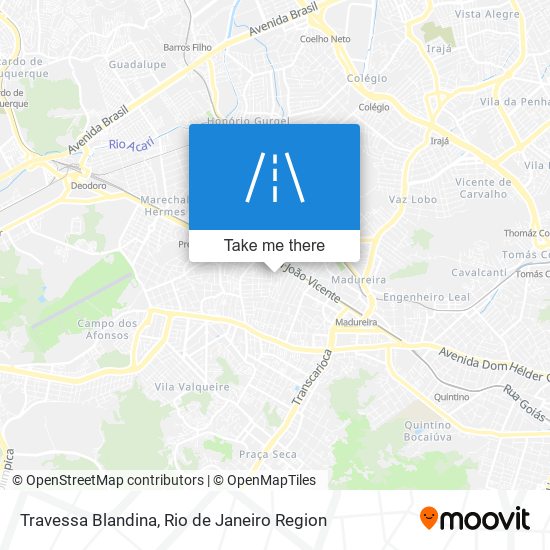 Travessa Blandina map