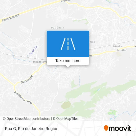 Rua G map