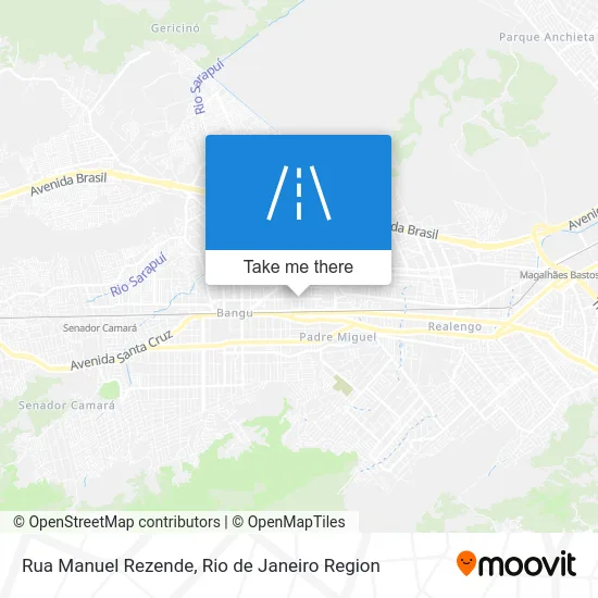 Rua Manuel Rezende map