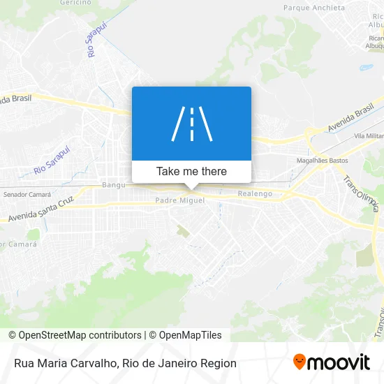 Rua Maria Carvalho map