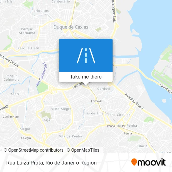 Rua Luiza Prata map