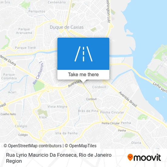 Rua Lyrio Mauricio Da Fonseca map