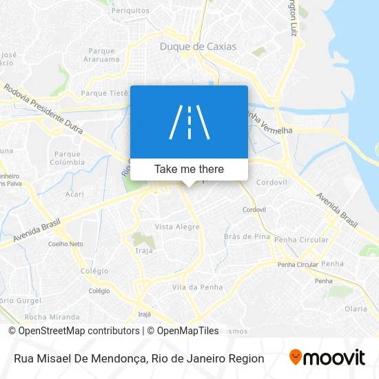 Rua Misael De Mendonça map