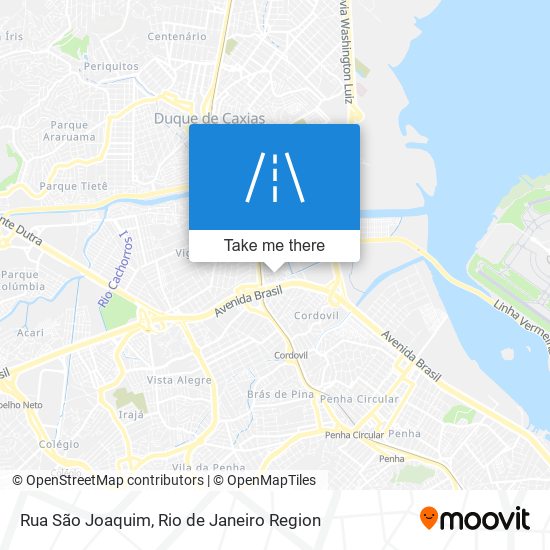 Rua São Joaquim map