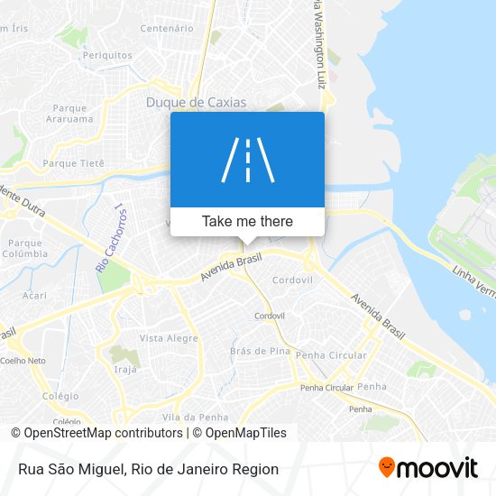 Rua São Miguel map