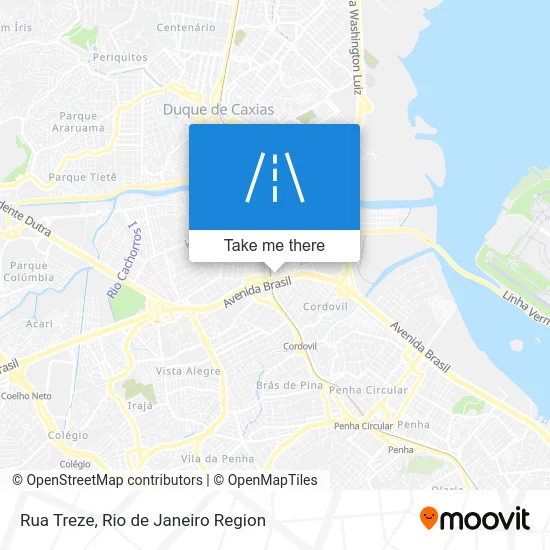 Rua Treze map