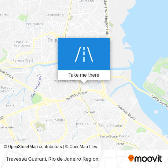 Travessa Guarani map