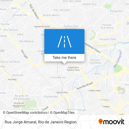 Rua Jorge Amaral map