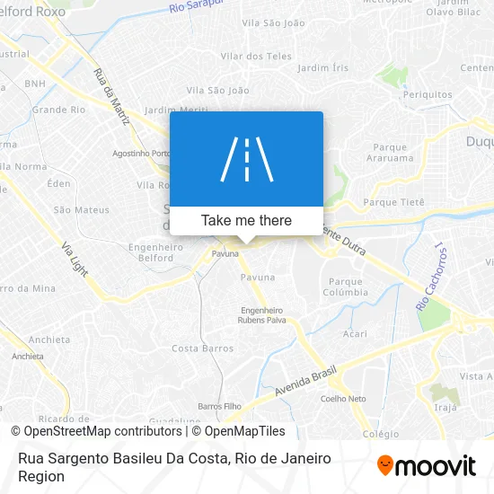 Rua Sargento Basileu Da Costa map