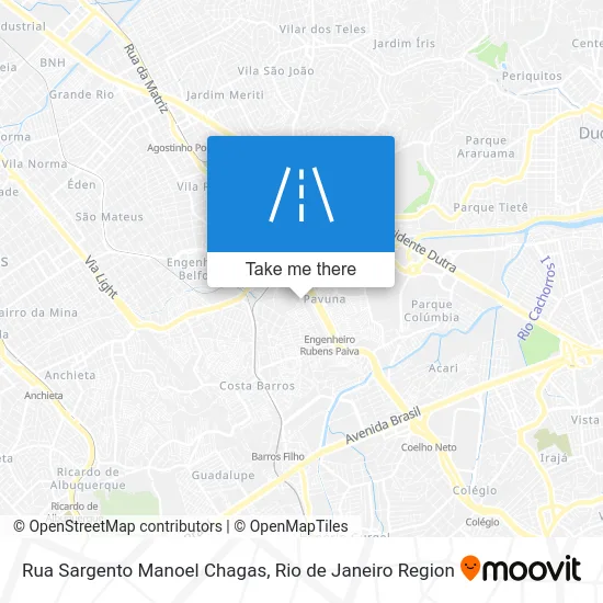 Rua Sargento Manoel Chagas map