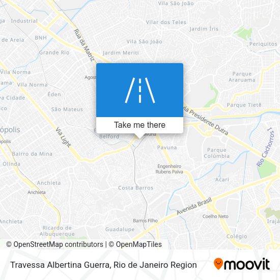 Travessa Albertina Guerra map