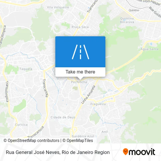 Rua General José Neves map
