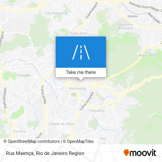 Rua Maença map