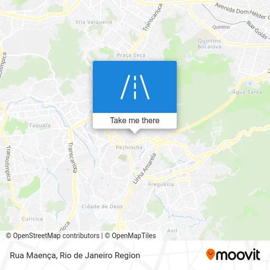 Rua Maença map