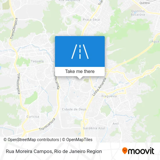 Rua Moreira Campos map