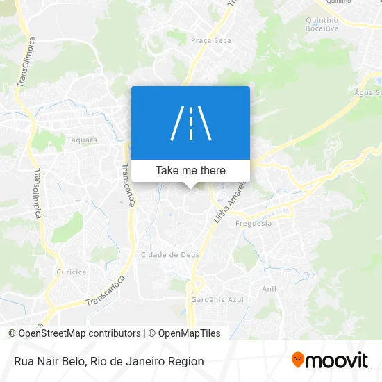 Rua Nair Belo map
